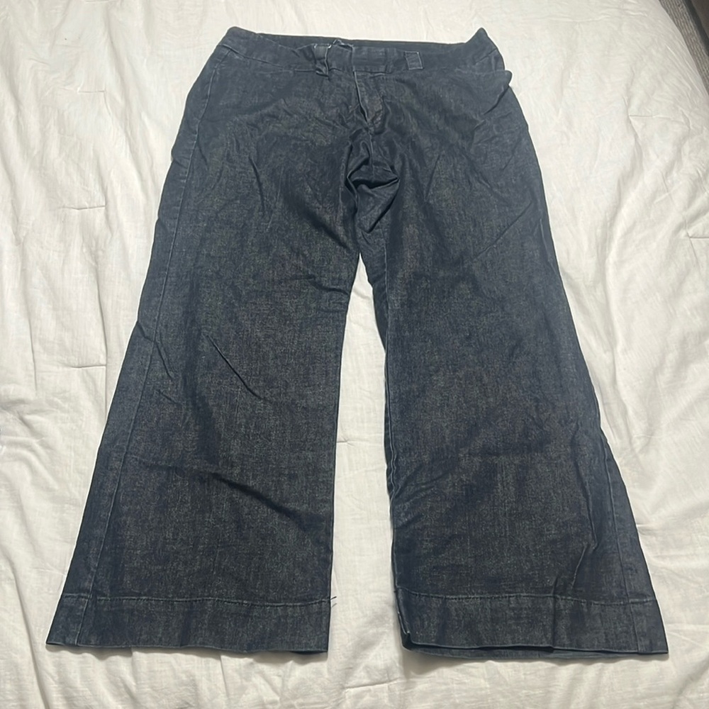Gap size 18 curvy for flared leg- dark blue denim